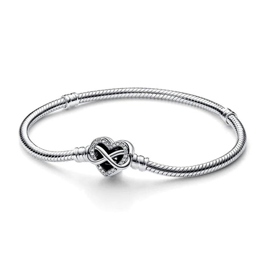 Bracelet "Coeur Pandora" acier coeur-passion