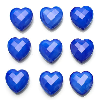 Coeur cristal Autrichien 10 pcs DP blue porcelain coeur-passion