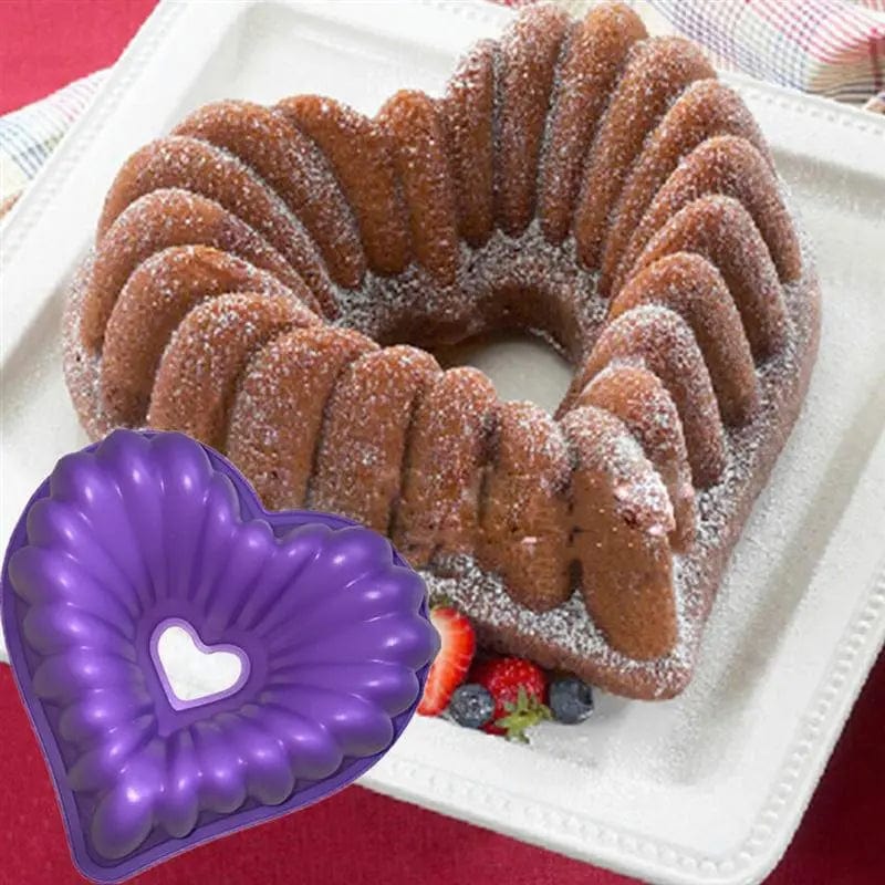 Moule gâteau "Cœur D'amour" silicone coeur-passion