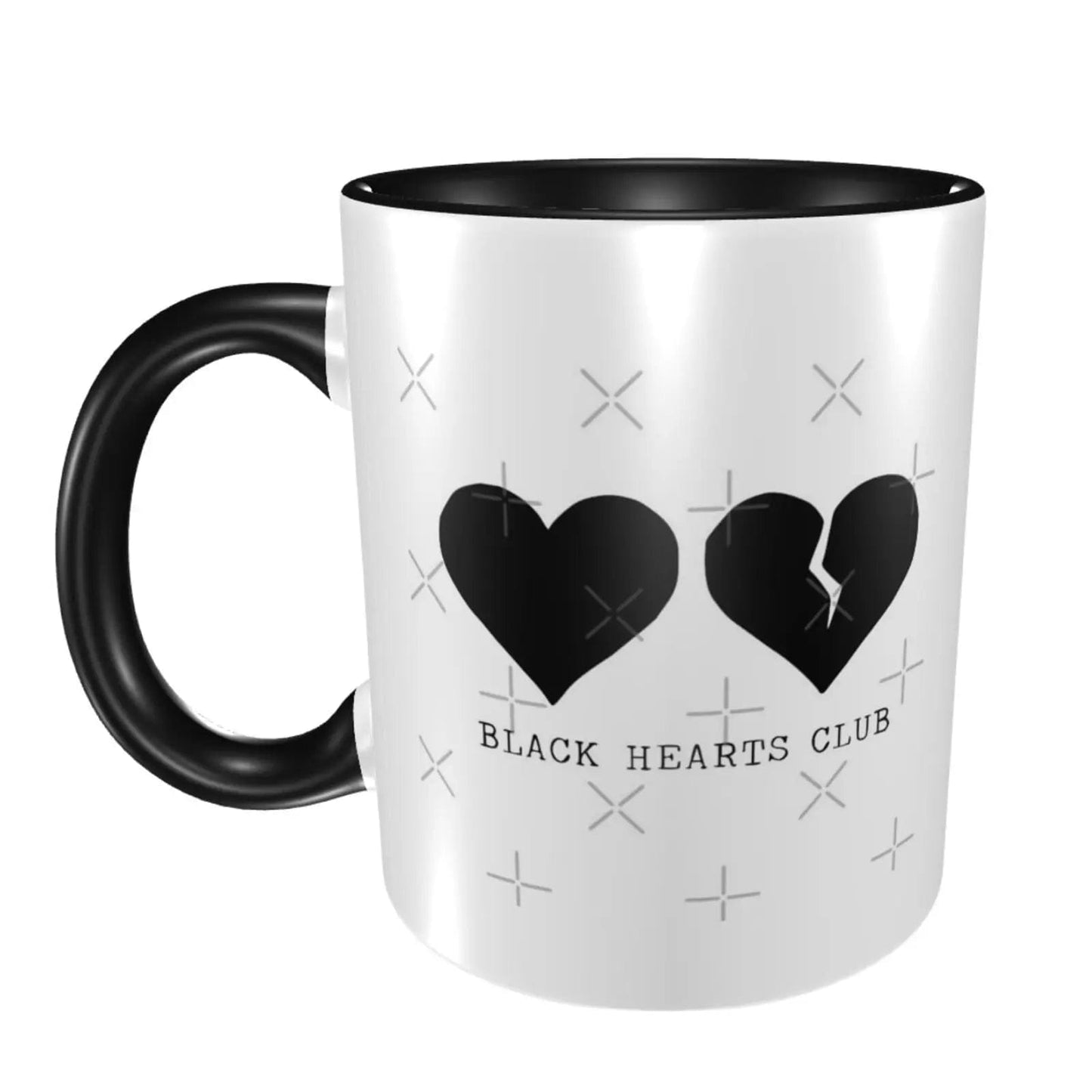 Mug "Cœur Noir" coeur-passion