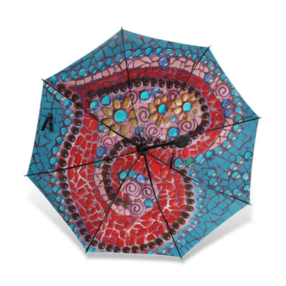 Parapluie "Coquille d'Amour" coeur-passion
