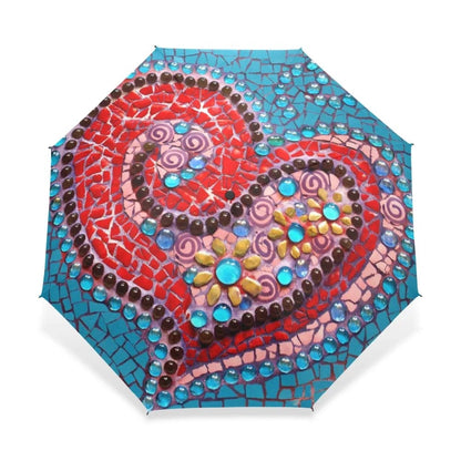 Parapluie "Coquille d'Amour" Non automatic coeur-passion
