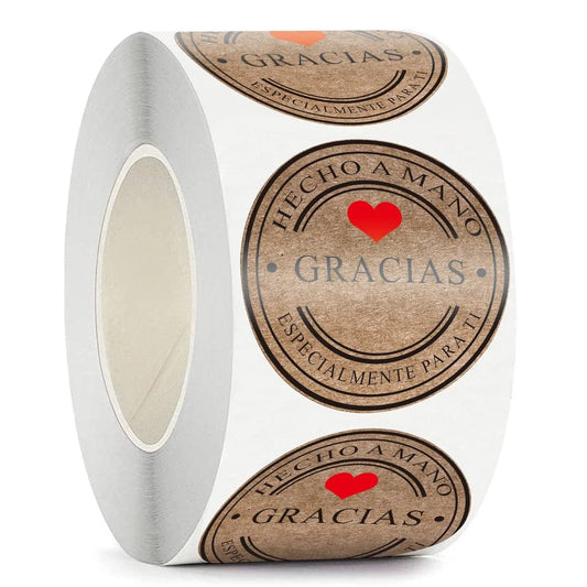 Stickers "Coeur Gracias" 100-500 pcs 500 pcs coeur-passion