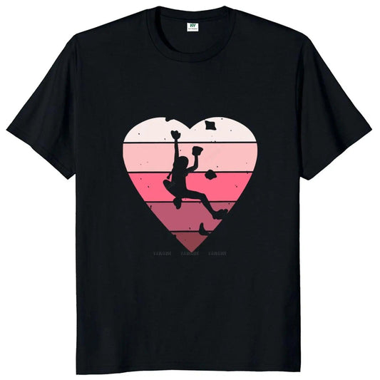 T-shirt "Coeur Rétro" homme Noir / XXXL coeur-passion