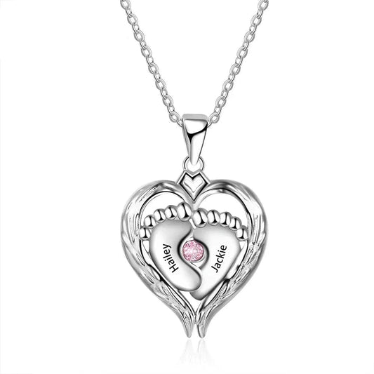 Collier 'Coeur Baby" personnalisable coeur-passion