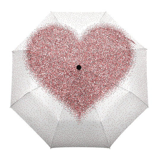 Parapluie "Coeur de Paillette" coeur-passion