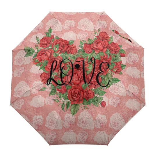 Parapluie "Coeur Rose" femme coeur-passion